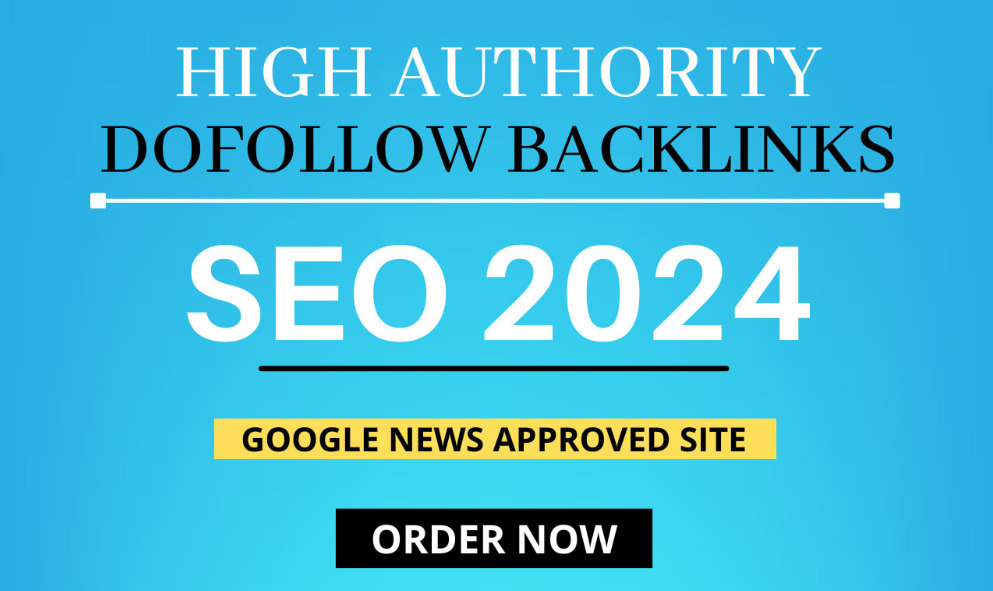 I will build SEO backlinks via high authority dofollow link building method