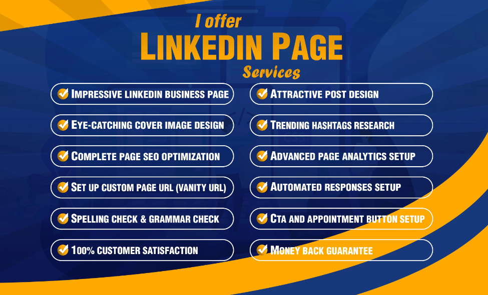 I will create linkedin business page