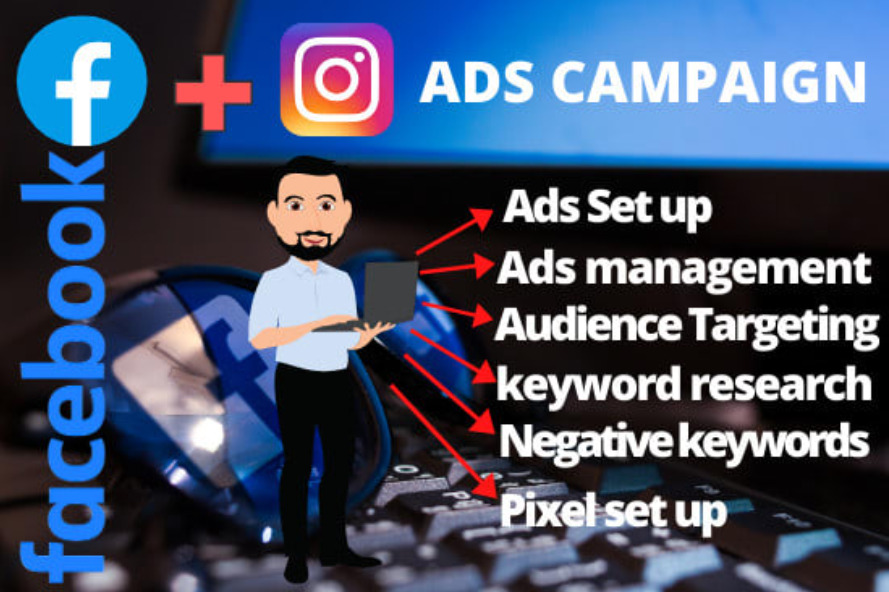 I will create and manage your facebook and instagram ads campaign