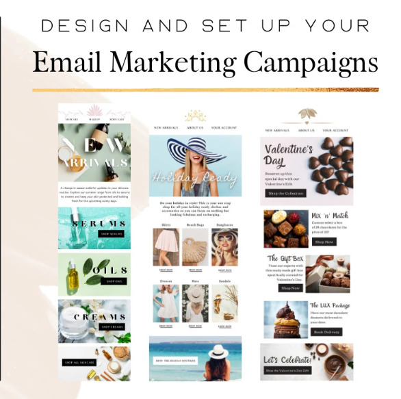 I will design and set up your email marketing campaign