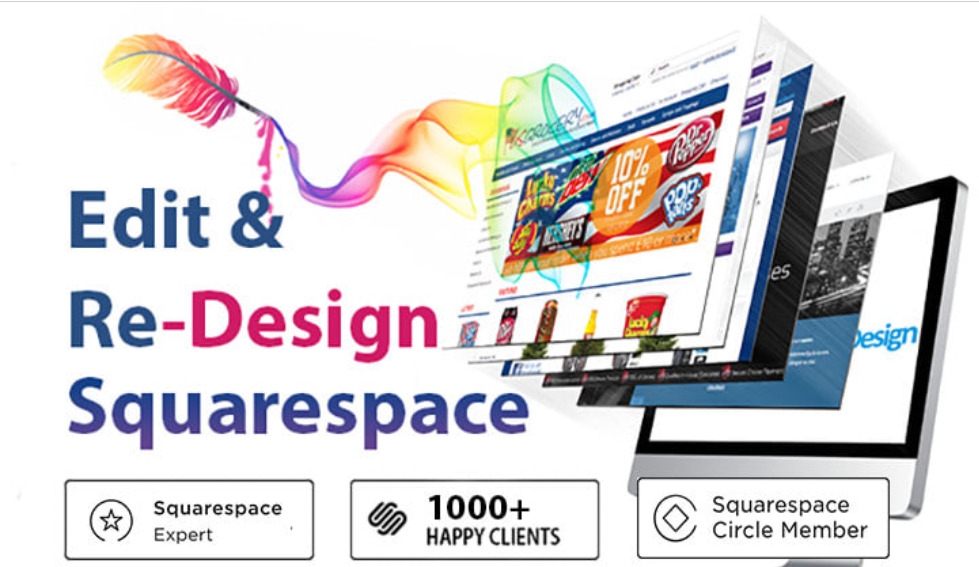 I will edit and redesign your squarespace website