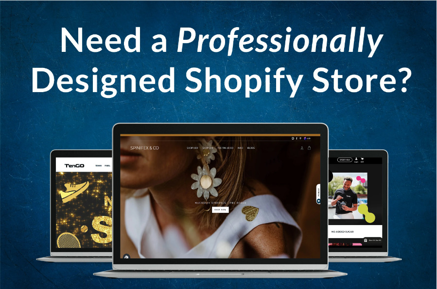 Our agency will develop, design and kickstart your ecommerce shopify website