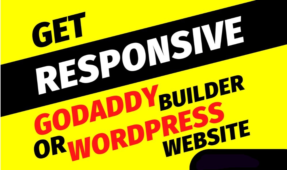 I will create godaddy website with godaddy builder or wordpress