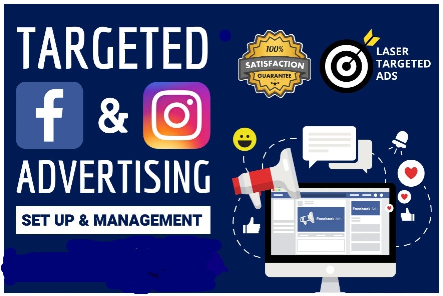 I will set up laser targeted facebook and instagram ads