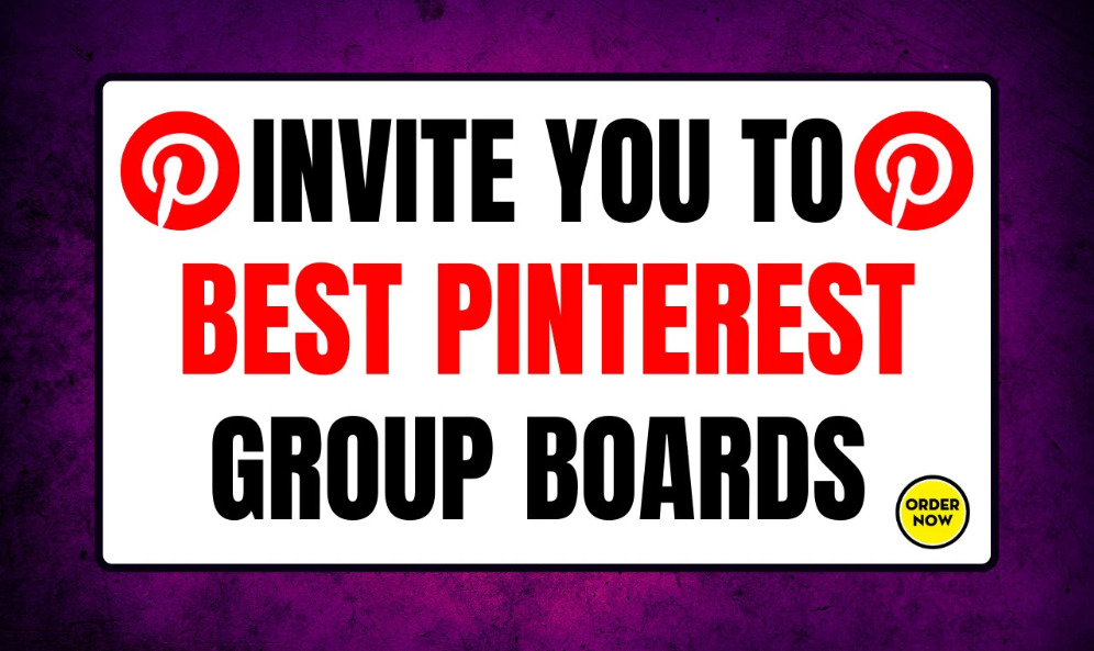 I will invite you to the best active pinterest group boards