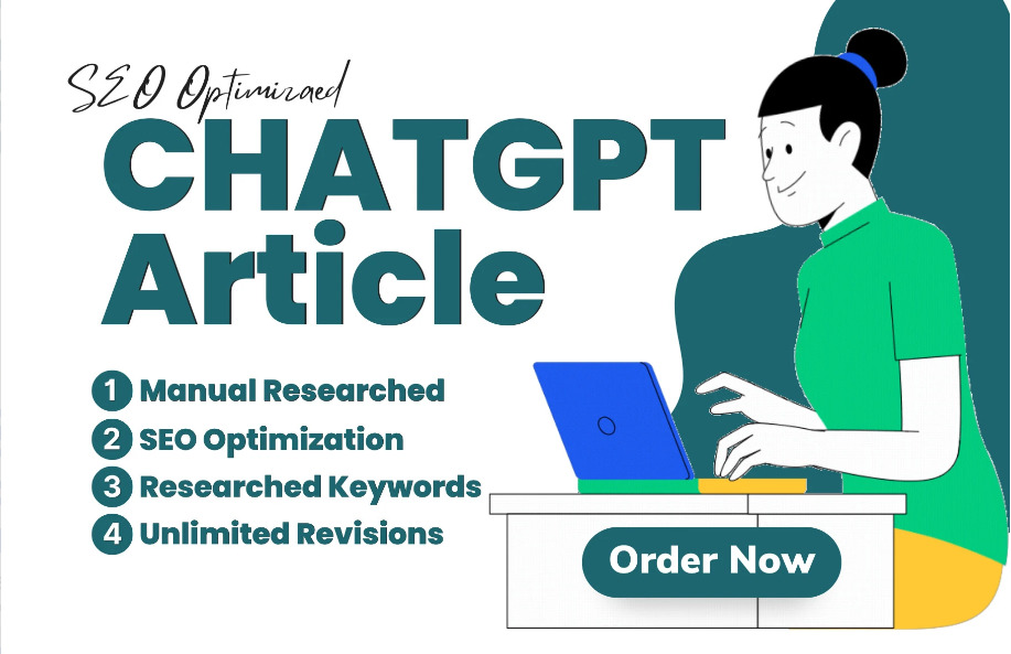 I will do chatgpt, openai and chatbot ai article writing for you to get more traffic