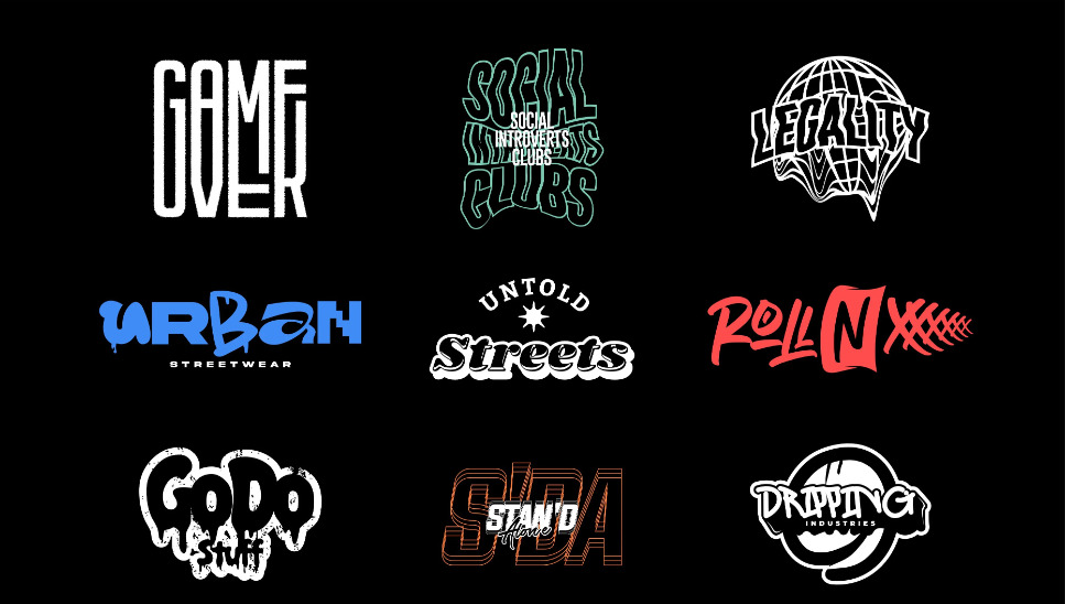 I will design exclusive urban logo for your streetwear brand