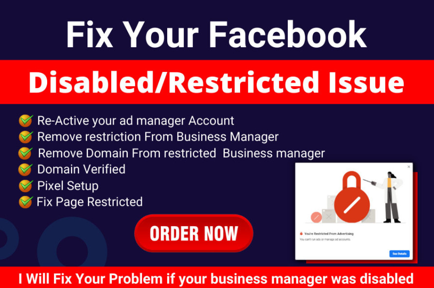 I will create and fix facebook business manager, ad account