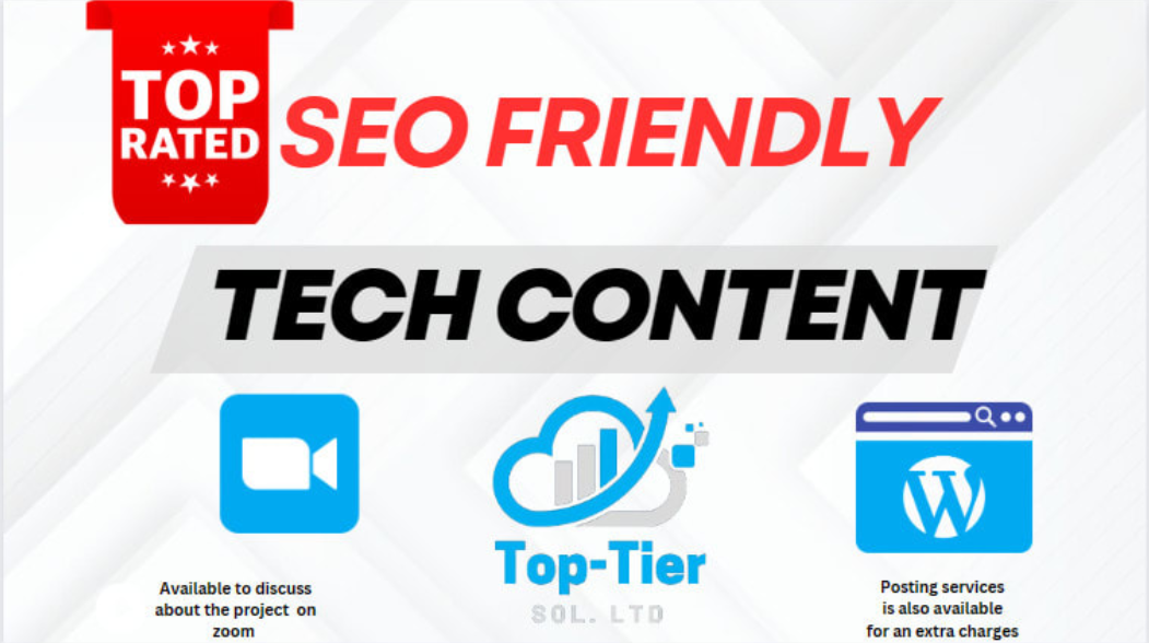 I will write tech articles and blog posts for your site