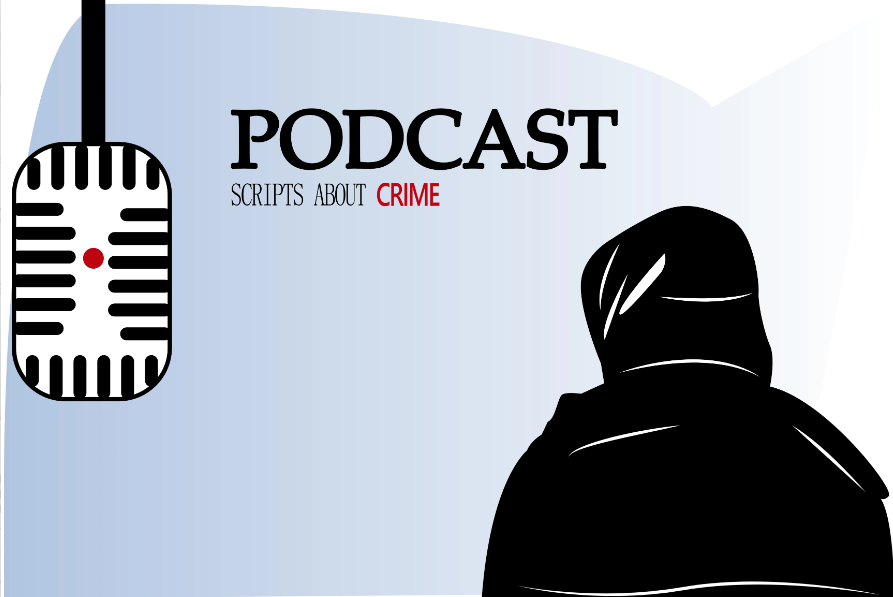 I will write to your podcast script about crime