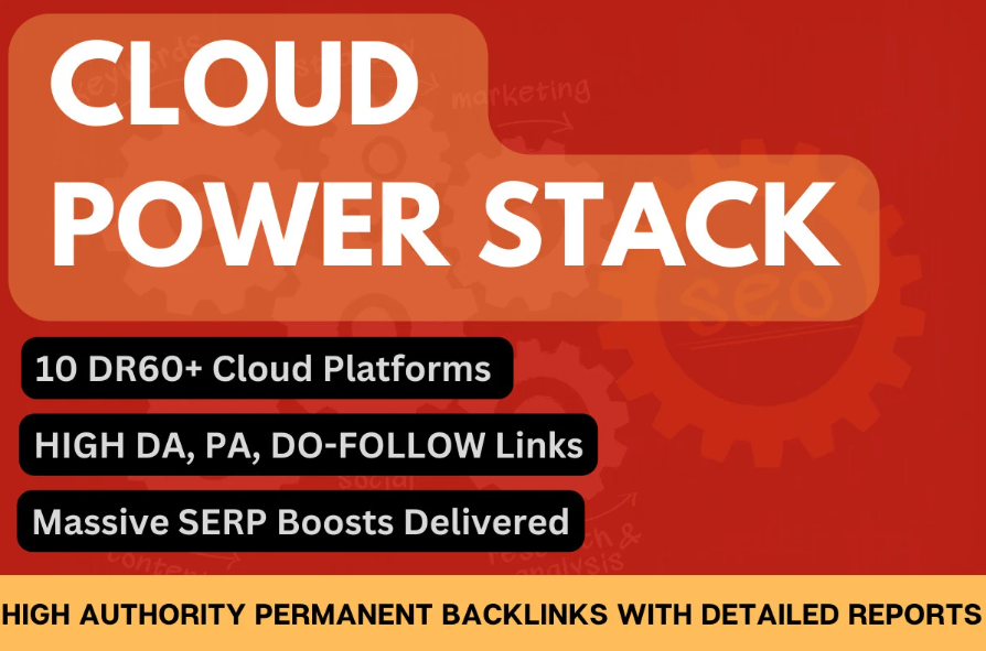 I will build you a powerful cloud stack with links from dr65 to dr95 cloud platforms