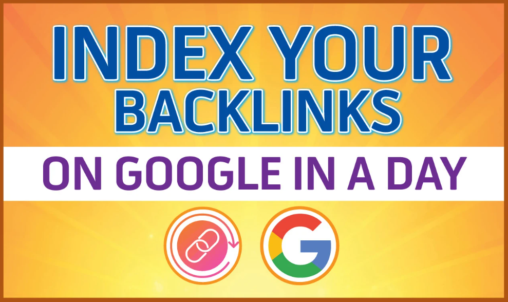 I will index your all backlinks on google in a day